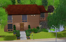 Sims 3 — 74 Landgraab Ave by btp2k2 — This contemporary 2 level home features a wonderfully private yard without