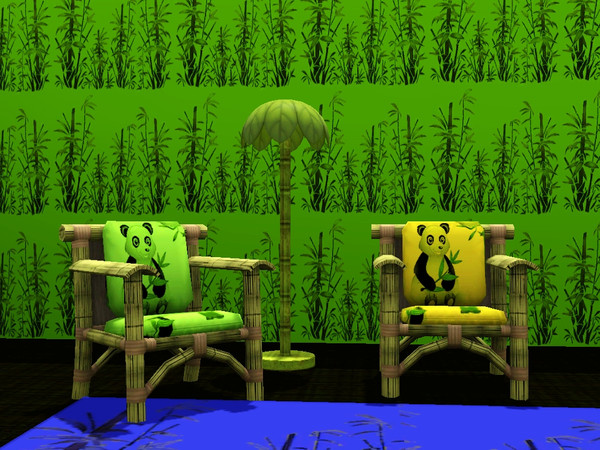 Sims 3 — Bamboo by Freemousse — Abstract