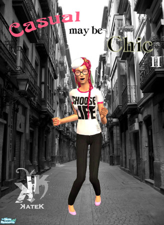 Sims 2 — Casual Chic II by K@ — Who said that casual can't be chic? It's not true! This is the second part of Casual Chic