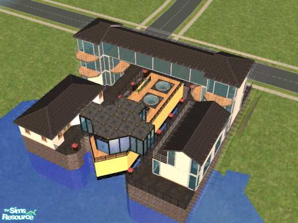 Sims 2 — Bluewater Shipping by McMicky — This old seafairer was de-comistioned in 85 and recently bought up buy a rich