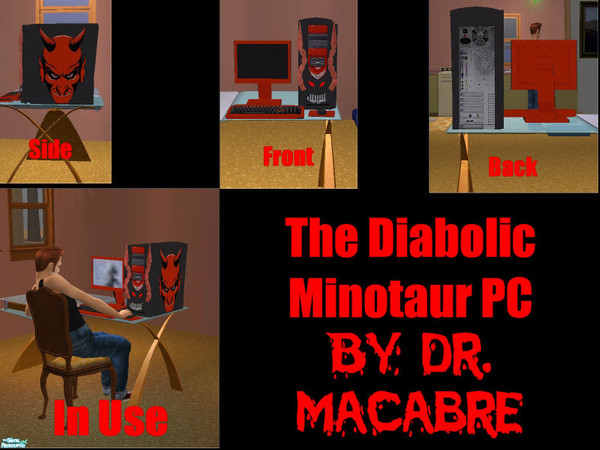 Sims 2 — The Diabolic Minotaur by Dr. Macabre — This is my first attempt at making a PC, but I have noticed there aren't