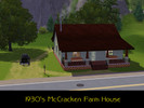 Sims 3 — 1930's McCracken Farm House by asheboro_man — Lot size: 30x30. This little 2 bedroom, 1 bath farm house was