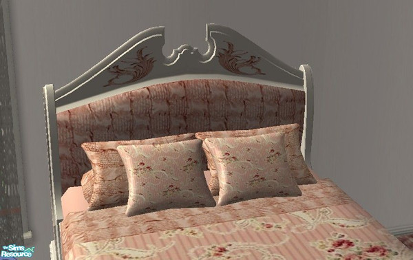 Sims 2 — Pretty In Pink Bedroom - Double Bedpillows by Riverwillows — Cute bedroom set in lovely shades of pink. Base