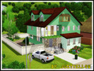 Sims 3 — green Family home  by justYELLOW — 2 bathrooms , 2 bedrooms ll by justYELLOW