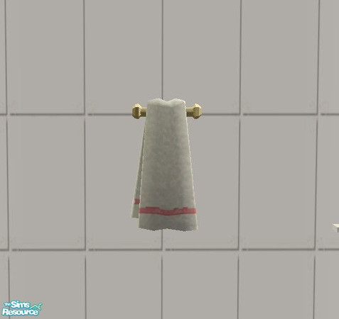Sims 2 — Jewel-Tones Bath - \"Ruby\" Little Towels by Riverwillows — Beautiful bathroom set in ruby