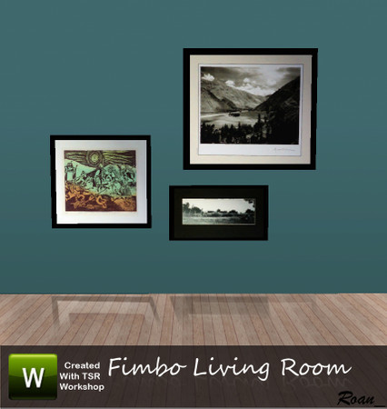 Sims 3 — Fimbo Paintings by Roan_ — 