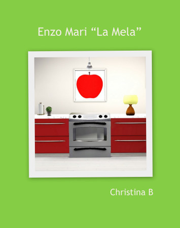 Sims 3 — Enzo Mari "La Mela" by cbatkinson73 — "La Mela" or "The Apple" Graphic Art Print