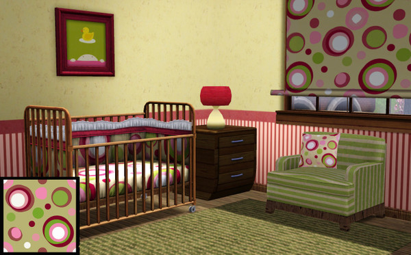Sims 3 — retro bubbles by lreveles18 — retro bubbles colorful pattern