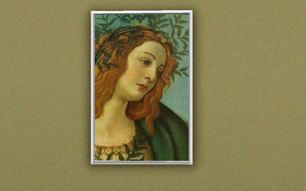Sims 3 — Minerva Painting by daisylee — Minerva painting. Credit Botticelli. TSRAA.