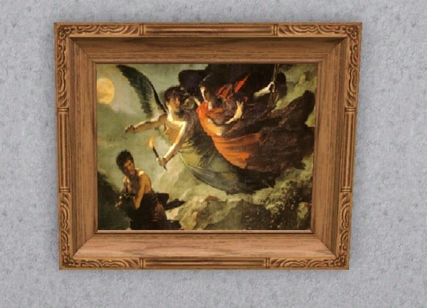 Sims 3 — Painting Vengeance Hold by daisylee — Credit - P Prud'hon. TSRAA. 