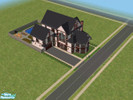 Sims 2 — House 1 by ToqirM — big spacious 7 bed 5 bath fully furnished house