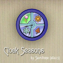 Sims 3 — Clock Seasons by Semitone — Well known picture from The Sims 2 =)