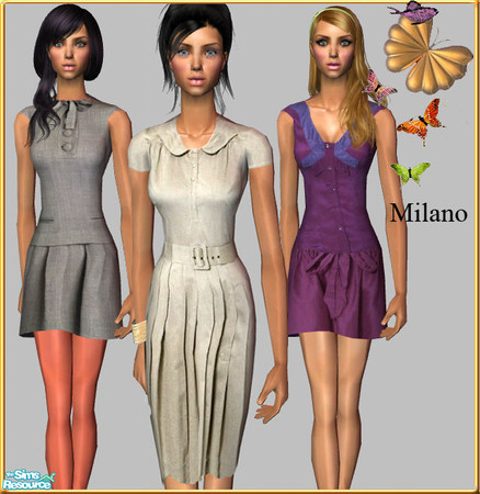 Sims 2 — Lady by milanokat — 