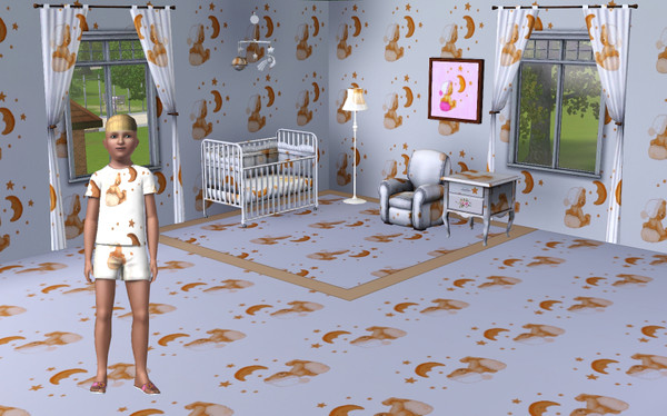 Sims 3 — Teddy night by Quitte — for sweet little sims and sweet little dreams ;o)