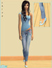 Sims 2 — Sexy Muse - Blue by skiva — Be his sexy muse in this peppery dress. This outfit includes beautiful high heels