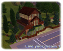 Sims 3 — Live your dream 1 by _Katy_ — This is my 1st house for sims i started build in sims 3 so i hope ull like it ^^