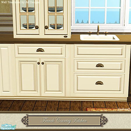 Sims 2 — French Country Kitchen - Counters Recol by Cashcraft — This is a set recolor of the Traditional Inspired Kitchen