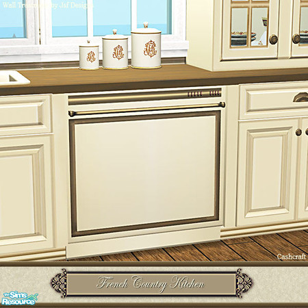 Sims 2 — French Country Kitchen - Dishwasher Recol by Cashcraft — This is a set recolor of the Traditional Inspired