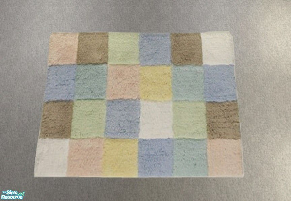 Sims 2 — Child\'s Play Bedroom - Rug by Riverwillows — Cute bedroom featuring nostalgic scenes of kids at play. Meshes by