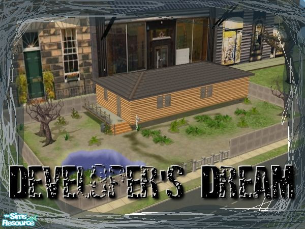 Sims 2 — Developer\'s Dream by Jothana — A house to be developed!
