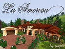 Sims 3 — La Amorosa by jisgr8 — This picturesque villa features 3 bedrooms and 2 full baths, study, and 2-car garage. The