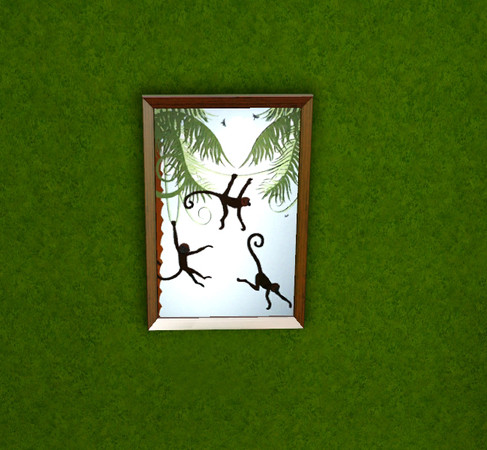 Sims 3 — Painting poster monkeys clone by ataylor69 — Painting poster monkeys