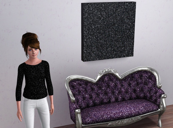 Sims 3 — Sparkling by oldmember_tibaol — You can make every color sparkle with this pattern.