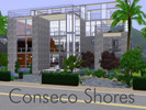 Sims 3 — Conseco Shores by siminulator2 — Contemporary, spacious and comfortable home suited for an oceanfront lot. 
