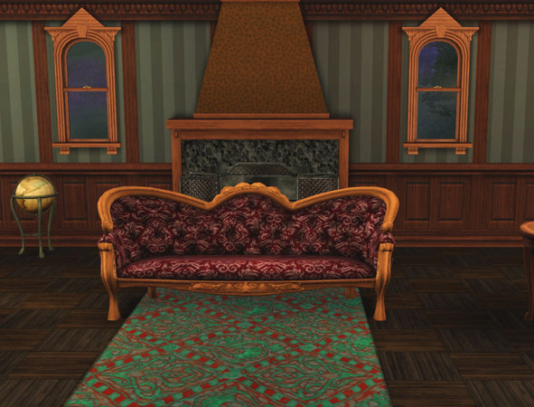 Sims 3 — bbb Camelback Sofa by babybluebug — bbb Camelback Sofa created by babybluebug