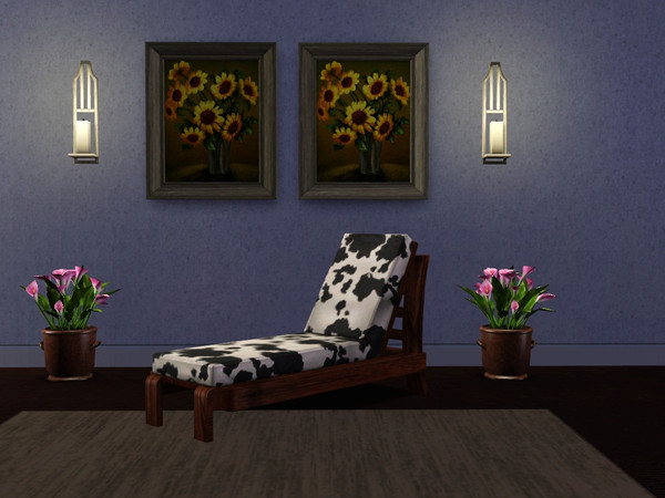 Sims 3 — bbb Danish Modern Lounger by babybluebug — bbb Dansih Modern Lounger created by babybluebug