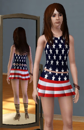 Sims 3 — Stars Pattern by TheNinthWave — 2 Channel Stars Pattern Found in Themes. The stripes pattern is already in your