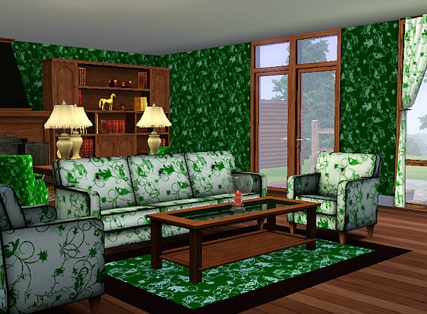 Sims 3 — Under The Ivy Pattern by TheNinthWave — 2 Channels Found under Abstract