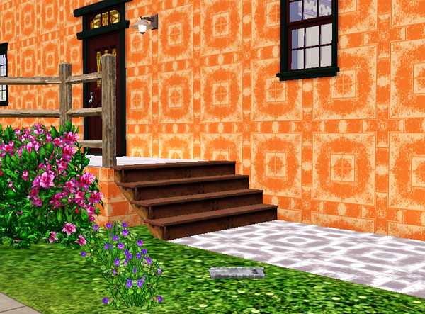 Sims 3 — Southwestern Stucco Pattern by TheNinthWave — 2 Channel Rock and Stone Pattern