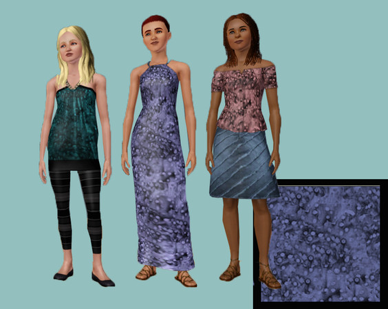 Sims 3 — batik2 by lreveles18 — batik with drops