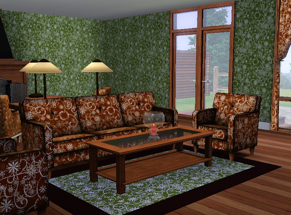 Sims 3 — Retro Groove Pattern by TheNinthWave — 2 channels found in abstract