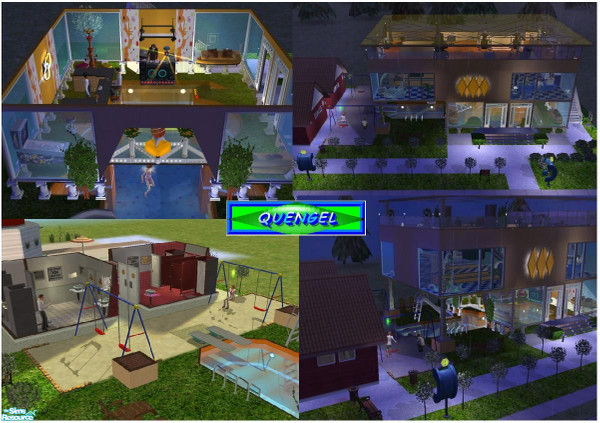 Sims 2 — Quengel 9 by Quengel — Community for bowling, tasty dinners, relaxing, dancing, swimming, or just buy new