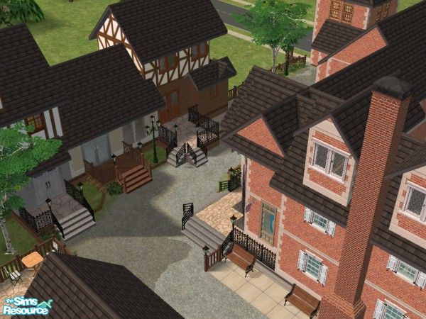 Sims 2 — Argentan by 0wly — A Community Lot featuring everything needed for a good day/night out... No custom content!