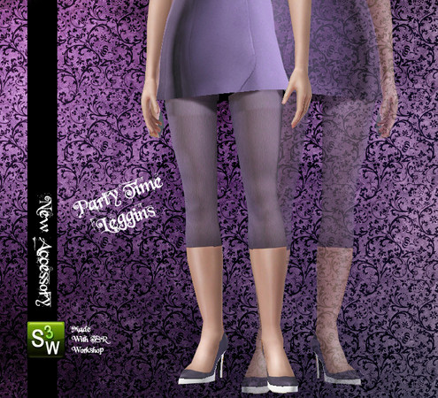 Sims 3 — Fashionmnia-Party Set-Leggins by Frozen and Iced — New leggins from my Party Set. By Frozen and Iced.