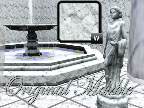 Sims 3 — Original Marble by MrDenue — This is an original Marble pattern. It looks exclusive and expensive - perfect for