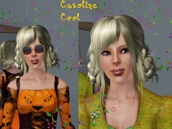 Sims 3 — Caroline Cool by Freemousse — New patterns. Enjoy ;)