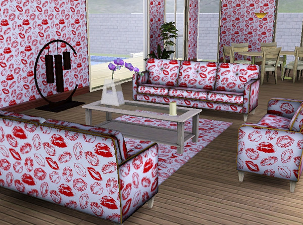 Sims 3 — Lipstick Pattern by TheNinthWave — 2 channel lipstick pattern found in themed