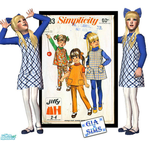 Sims 2 — Vintage Jumper by giasims — Vintage Jumper