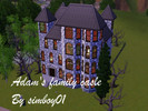 Sims 3 — Adam's family casle by simboy01 — A large castle for a goth queen contains also a hunted lake, a graveyard and a