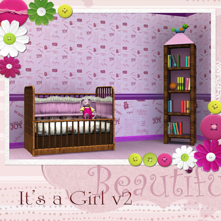 Sims 3 — M.M.Baby Girl v2 by Greda — Nursery Pattern
