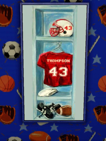 Sims 3 — Football locker by ataylor69 — Football locker