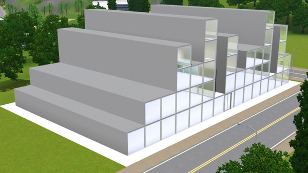 Sims 3 — Waves Offices by jsnet — Jsnet.com.br