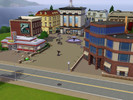 Sims 3 — Community Spirit by dancinqueen159 — Here, your sims can meet new friends, get jobs, be entertained, learn new