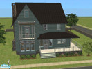 Sims 2 — Painted Lady by JessesGirl — Cute little Victorian style house.