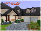 Sims 3 — Autumn Air by mol924 — A nice two story house with living room, dining room, kitchen, master bed/bath, and half