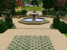 Sims 3 — Sunrise Central Park by MDomingo — With a boy's and girl's restrooms, a children's playground, a field to picnic